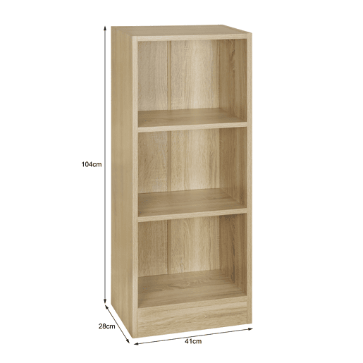 Estante EMA II 41x104cm carvalho Estante EMA II 41x104cm carvalho