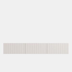 Móvel de TV ANTIBES 192cm 3 portas branco