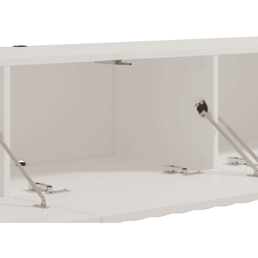 Móvel de TV ANTIBES 192cm 3 portas branco