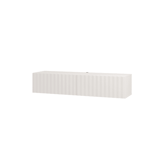 Móvel de TV ANTIBES 154cm 2 portas branco