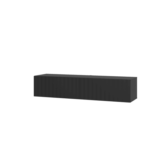 Móvel de TV ANTIBES 154cm 2 portas preto