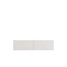 Móvel de TV ANTIBES 128cm 2 portas branco