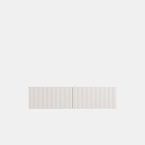 Móvel de TV ANTIBES 128cm 2 portas branco