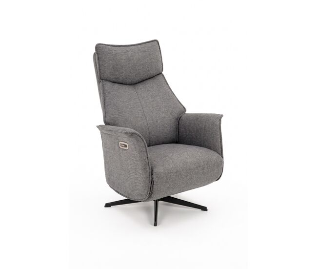 Sillón relax eléctrico maori color gris