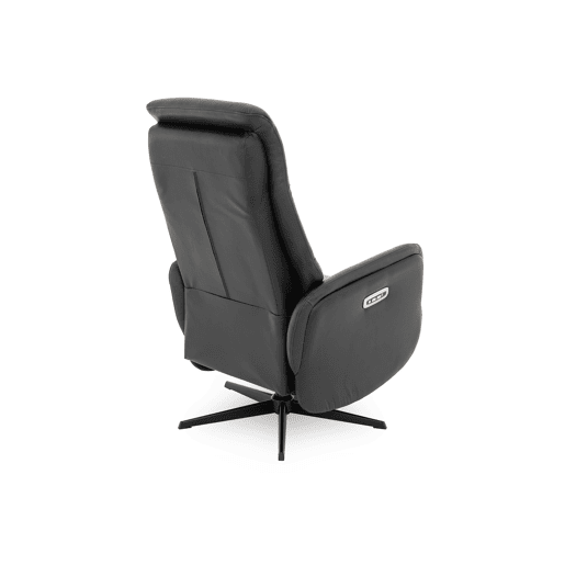 Cadeirão relax elétrico LUXURY pele cor preto Cadeirão relax elétrico LUXURY pele cor preto