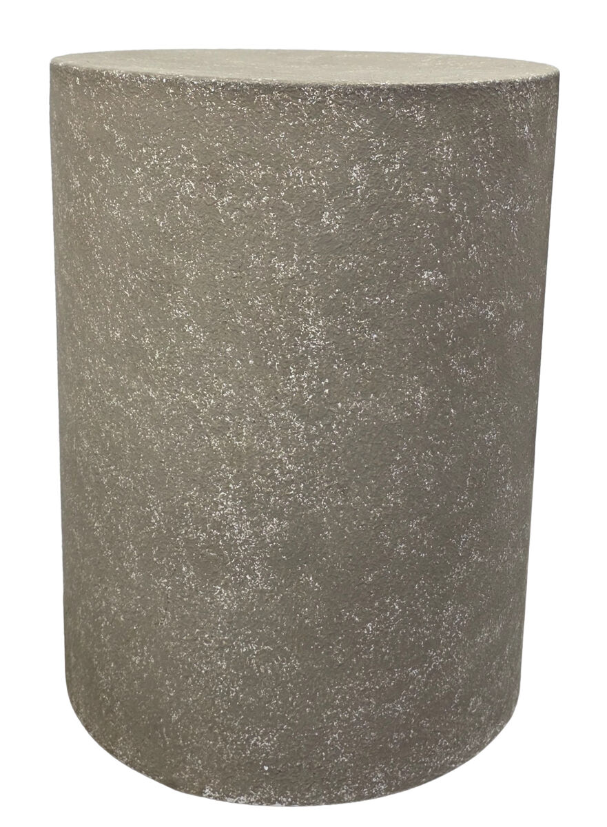 Mini mesa auxiliar metal PALAZO color gris