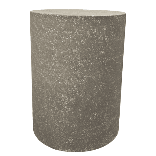 Mesa de apoio PALAZO em metal 40x29x29cm cor moka