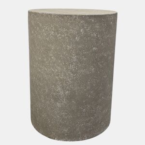 Mesa de apoio PALAZO em metal 40x29x29cm cor moka
