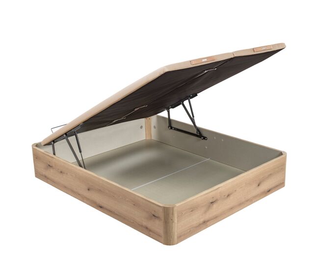 Canapé king box 2 tapas 160x182cm roble pikolin
