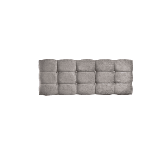 Cabeceira MOCCA 158x58x7cm em tecido cinza escuro Cabeceira MOCCA 158x58x7cm em tecido cinza escuro