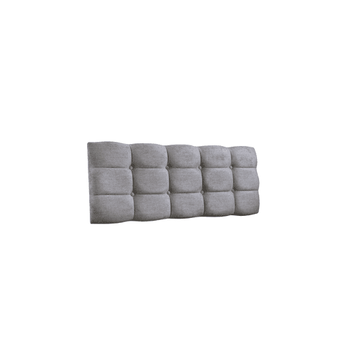 Cabeceira MOCCA 158x58x7cm em tecido cinza escuro Cabeceira MOCCA 158x58x7cm em tecido cinza escuro