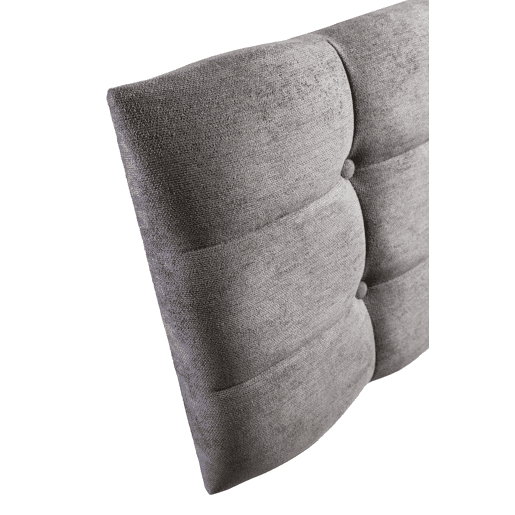 Cabeceira MOCCA 158x58x7cm em tecido cinza escuro Cabeceira MOCCA 158x58x7cm em tecido cinza escuro