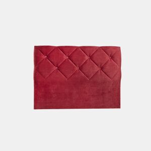 Cabeceira CLUB 160x115x7cm em tecido 10 bordeaux
