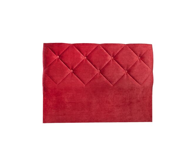 Cabecero club 160x115x7cm tela burdeos