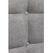 Cabecero MONET 160x115x7cm tela gris cemento Cabecero MONET 160x115x7cm tela gris cemento Gris Oscuro