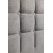 Cabecero MONET 160x115x7cm tela gris cemento Cabecero MONET 160x115x7cm tela gris cemento Gris Oscuro