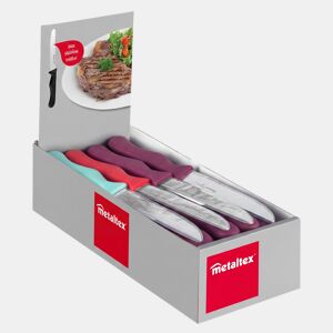 Faca de bife BASIC cores sortidas