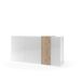 Aparador bajo 3 puertas 181cm VENUS Aparador bajo 3 puertas 181cm VENUS Blanco/ Madera