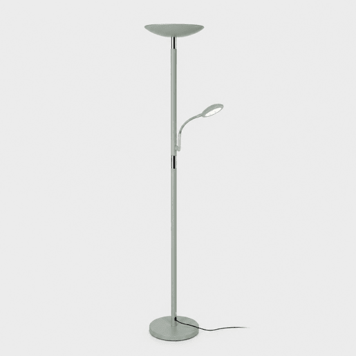 Candeeiro de pé com brazço DUNIA LED 18W 6500K 175x25cm verde