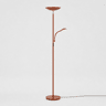 Candeeiro de pé com brazço DUNIA LED 18W 6500K 175x25cm terracota