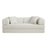 Sofá cama JULIA 3 lugares branco