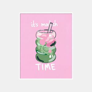 Quadro deco art MATCH TIME 40x50cm com moldura