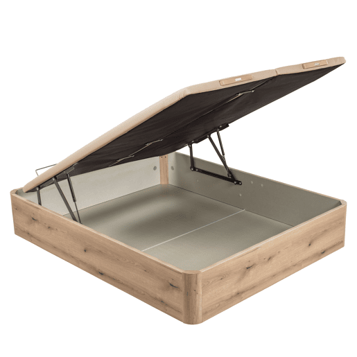 Sommier KING BOX 2 tampas 150x190cm carvalho PIKOLIN