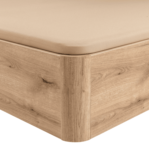 Sommier KING BOX 2 tampas 150x190cm carvalho PIKOLIN