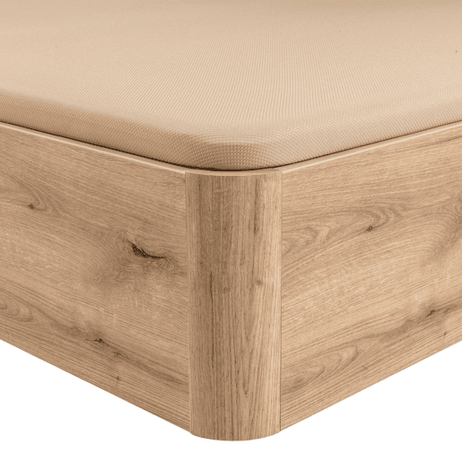 Sommier KING BOX 2 tampas 180x200cm carvalho PIKOLIN