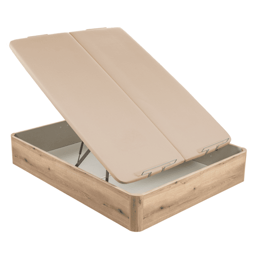 Sommier KING BOX 2 tampas 200x190cm carvalho PIKOLIN