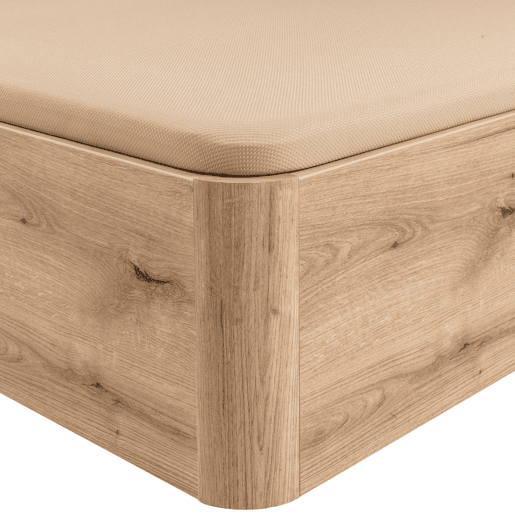 Sommier KING SUPREME 2 tampas 200x190cm carvalho PIKOLIN