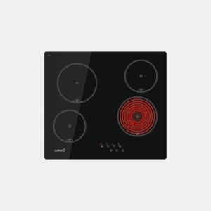 Placa vitrocerâmica CATA TN 604 BK 59cm 4 zonas