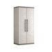 Armario XL alto de resina EXCELLENCE 89x182x54cm beige y gris Armario XL alto de resina EXCELLENCE 89x182x54cm beige y gris Beige