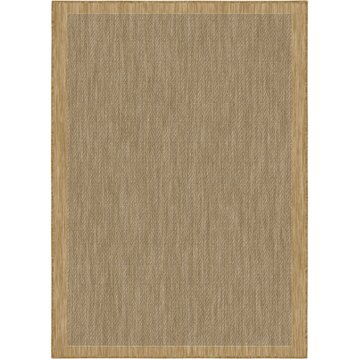 Tapete BRUSSELS para interior e exterior 80x150cm cor areia Tapete BRUSSELS para interior e exterior 80x150cm cor areia