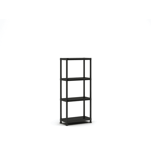 Estante PLUS 60cm com 4 prateleiras preto Estante PLUS 60cm com 4 prateleiras preto