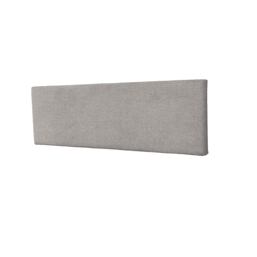 Cabeceira TIVOLI 160x50x8cm tecido prateado