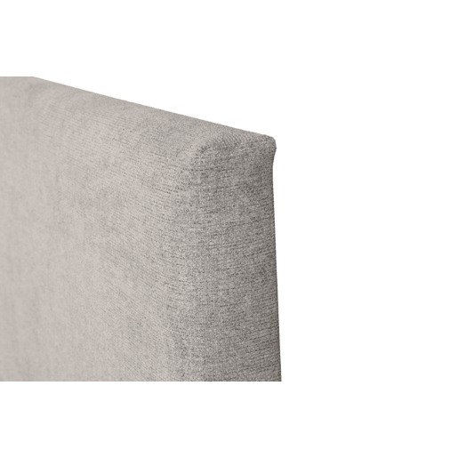 Cabeceira TIVOLI 160x50x8cm tecido prateado
