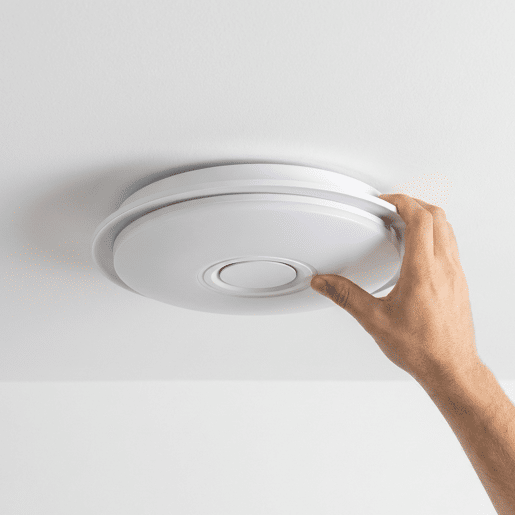 Plafon ITTHON LED metal e plástico 36W 45cm Plafon ITTHON LED metal e plástico 36W 45cm