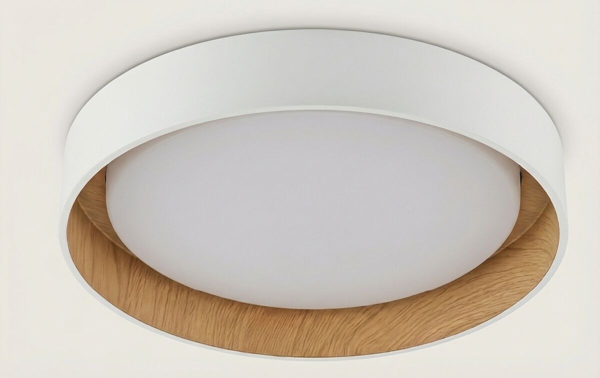 Plafón ITTHON led 16,5w 30cm efecto madera