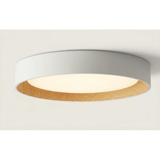 Plafon ITTHON LED efeito madeira 16,5W 30cm