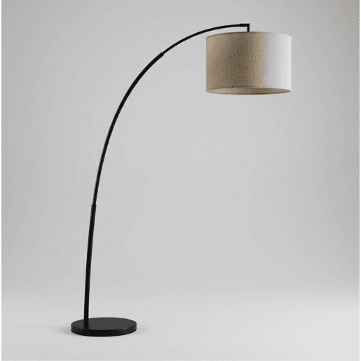 Candeeiro de pé ITTHON 1 lâmpada E27 40W 158x50x22cm