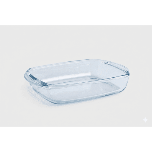 Travessa QUTTIN retangular em vidro 23x15cm Travessa QUTTIN retangular em vidro 23x15cm