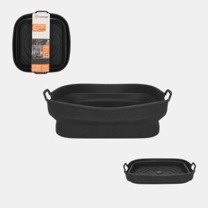 Molde CUADRADO silicone dobrável 20,9cm