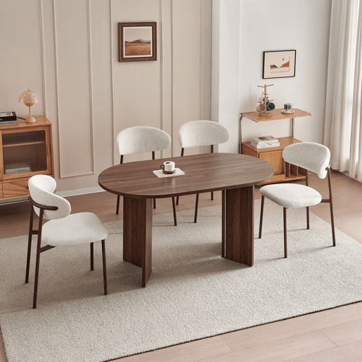Conjunto de jantar SOGNO mesa e 4 cadeiras Conjunto de jantar SOGNO mesa e 4 cadeiras