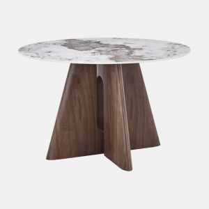 Mesa de jantar NUVOA fixa redonda