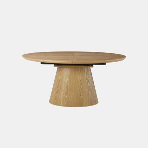 Mesa de jantar AURORA oval e extensível