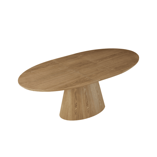 Mesa de jantar AURORA oval e extensÃvel Mesa de jantar AURORA oval e extensÃvel