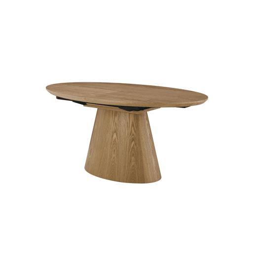 Mesa de jantar AURORA oval e extensível