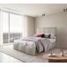 Cama abatible IMPERIAL 150x190cm tejido tela gris Cama abatible IMPERIAL 150x190cm tejido tela gris Gris