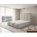 Cama abatible IMPERIAL 150x190cm tejido tela gris Cama abatible IMPERIAL 150x190cm tejido tela gris Gris